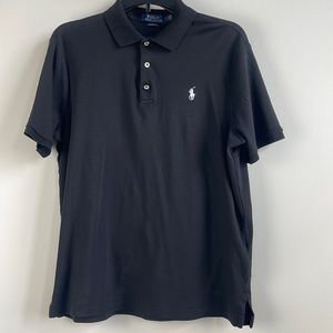 Black collar polo shirt great for business casual event